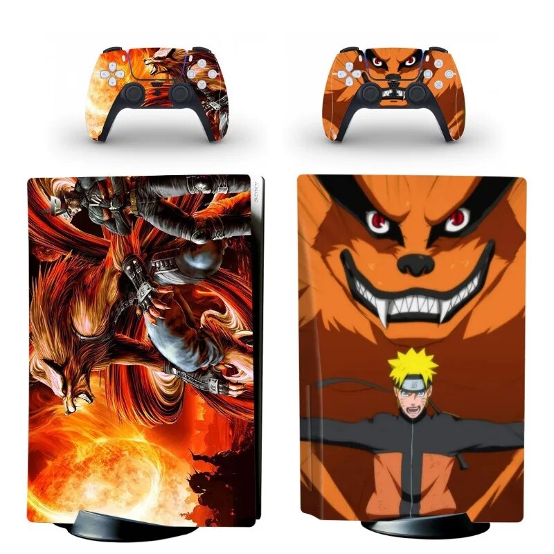 Naruto PS5 Disc Edition Aufkleber, Abdeckung