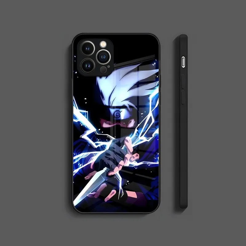 Naruto Handyhüllen für IPhones (Gehärtetes Glas)