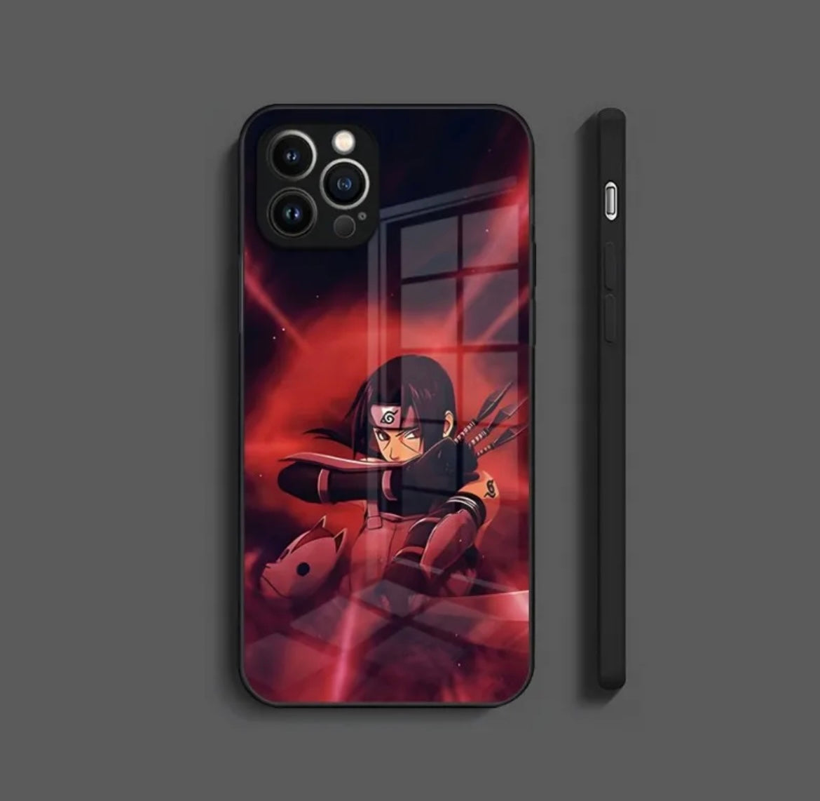 Naruto Handyhüllen für IPhones (Gehärtetes Glas)