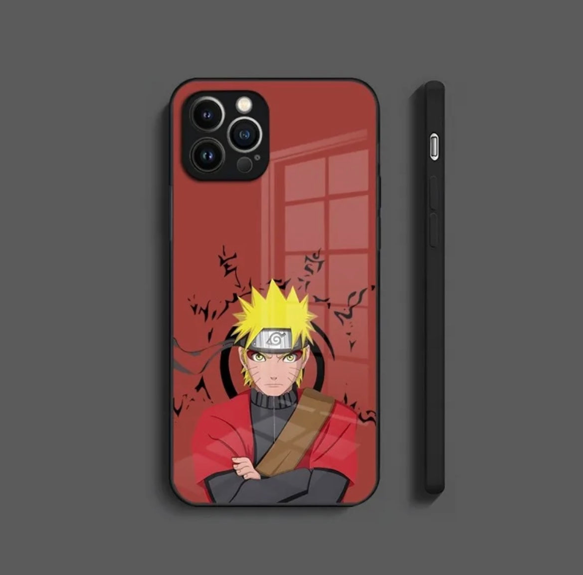 Naruto Handyhüllen für IPhones (Gehärtetes Glas)