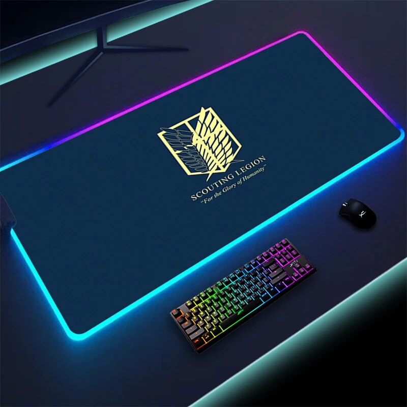 Attack on Titan LED Mouse Pads