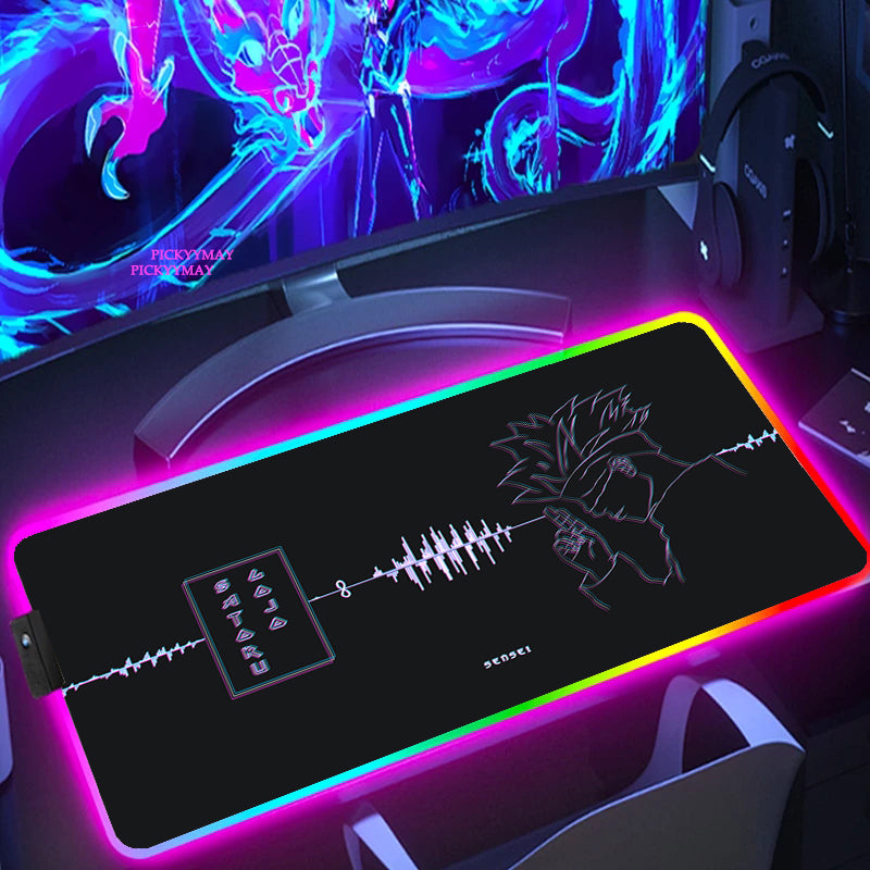 Jujutsu Kaisen Gojo LED Mouse Pads