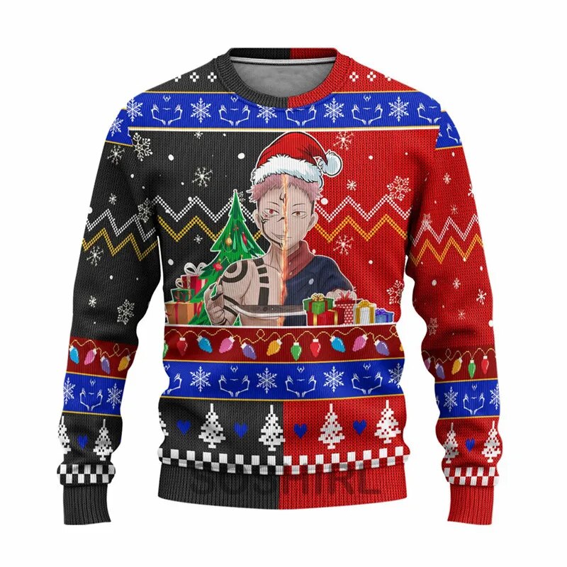 Jujutsu Kaisen Weihnachts Pullover