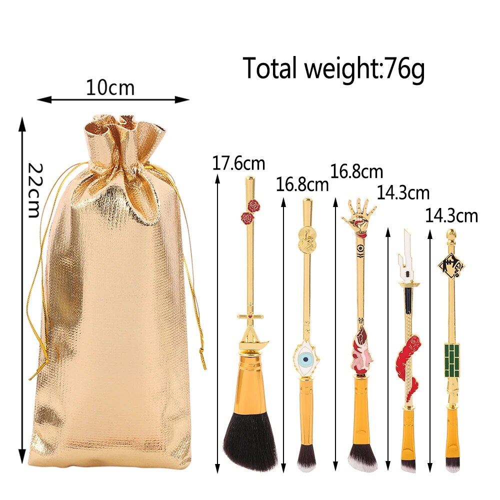 Jujutsu Kaisen Make-Up Pinsel Set