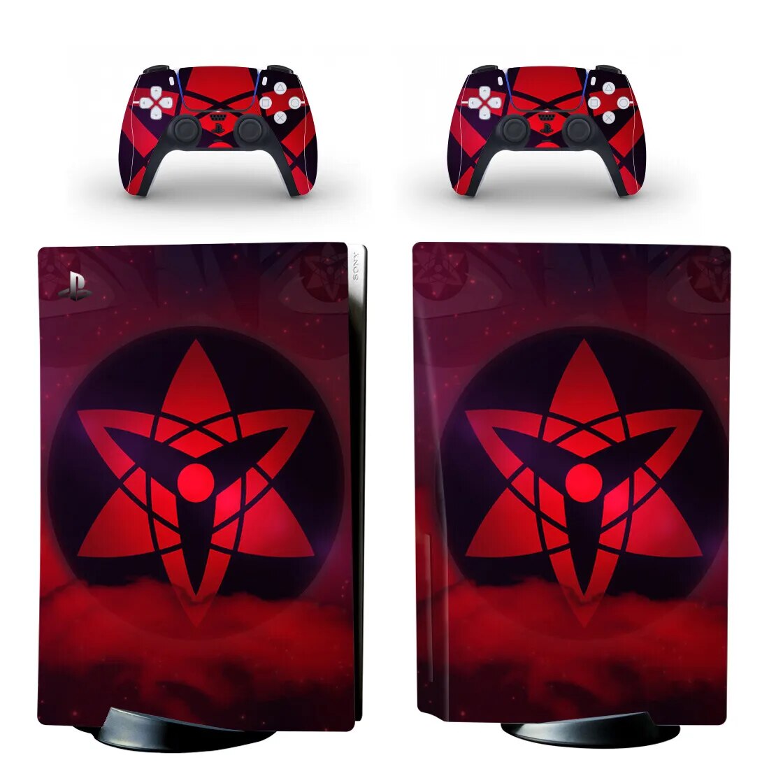 Naruto PS5 Disc Edition Aufkleber, Abdeckung
