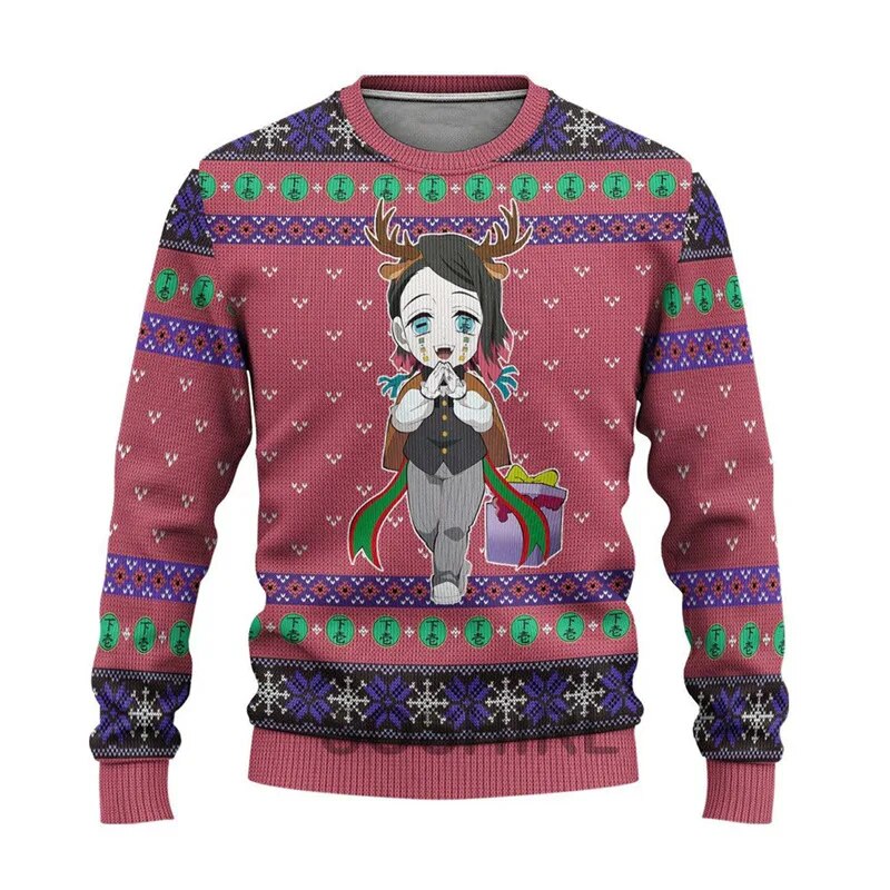 Demon Slayer Christmas Sweater