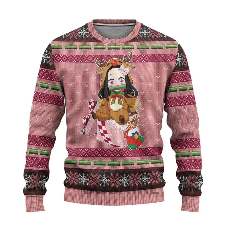Demon Slayer Christmas Sweater