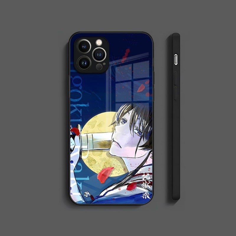 Hell's Paradise Phone Cases for IPhones (Tempered Glass)