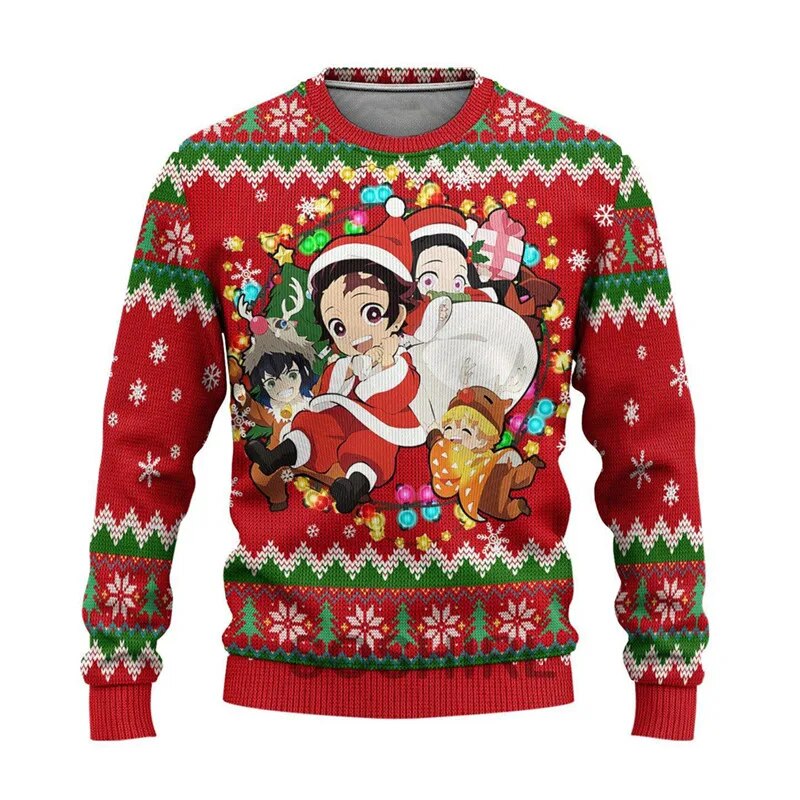 Demon Slayer Christmas Sweater