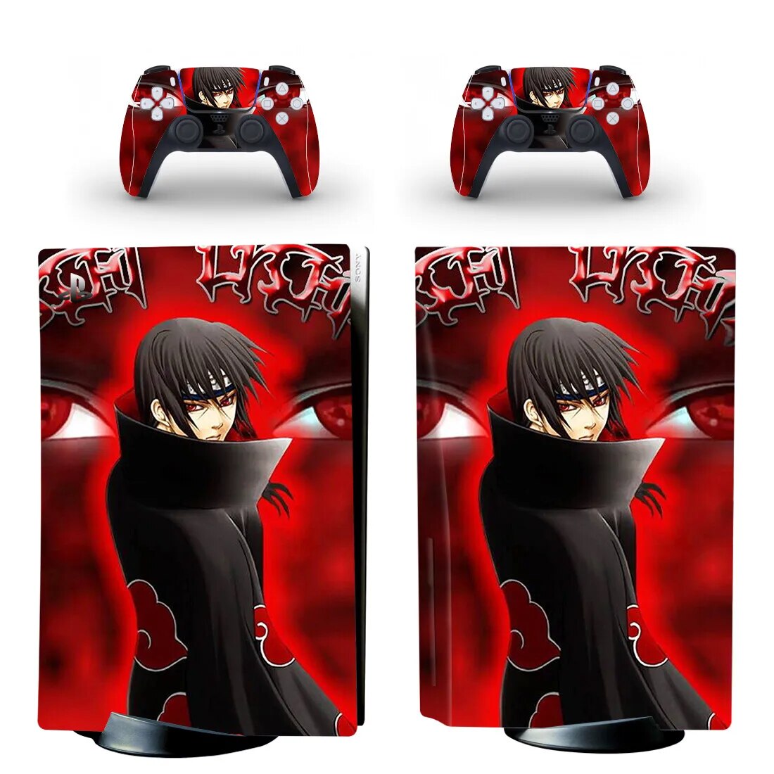 Naruto PS5 Disc Edition Aufkleber, Abdeckung