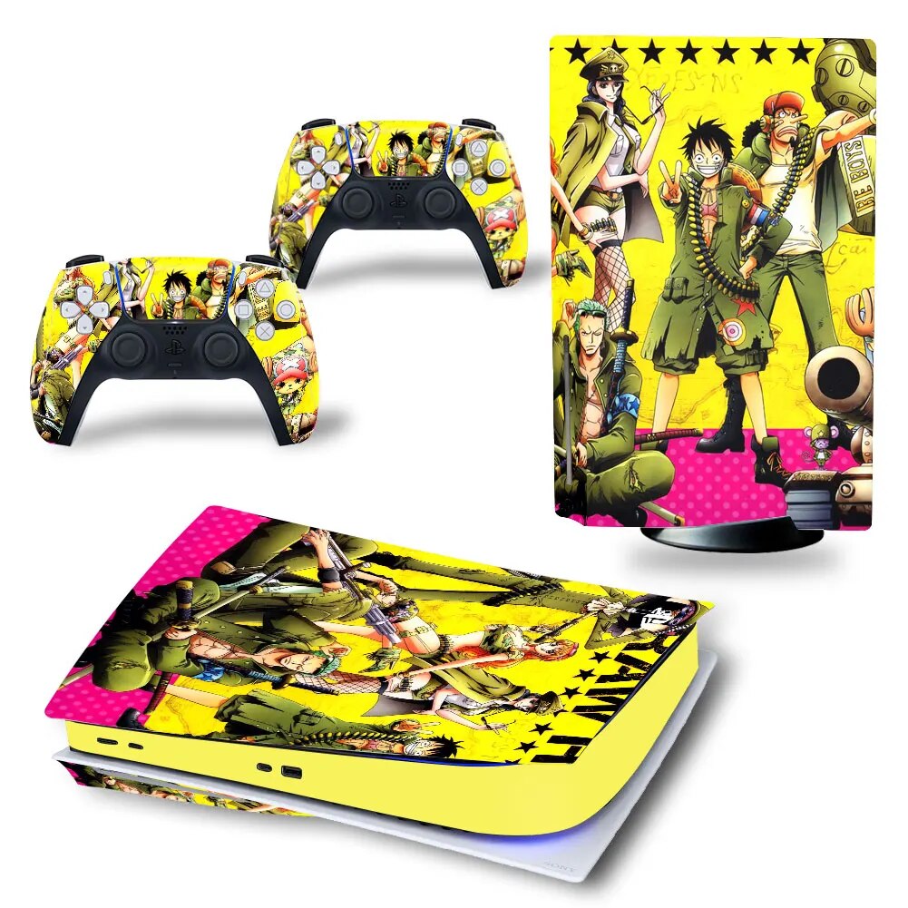 One Piece PS5 Disc Edition Sticker, Cover
