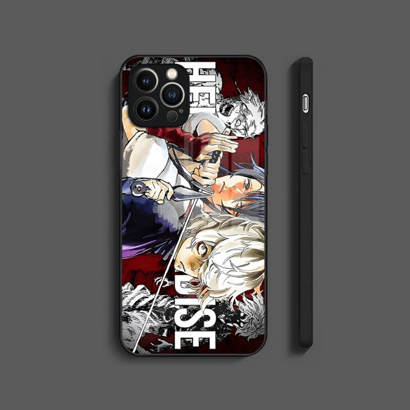 Hell's Paradise Phone Cases for IPhones (Tempered Glass)