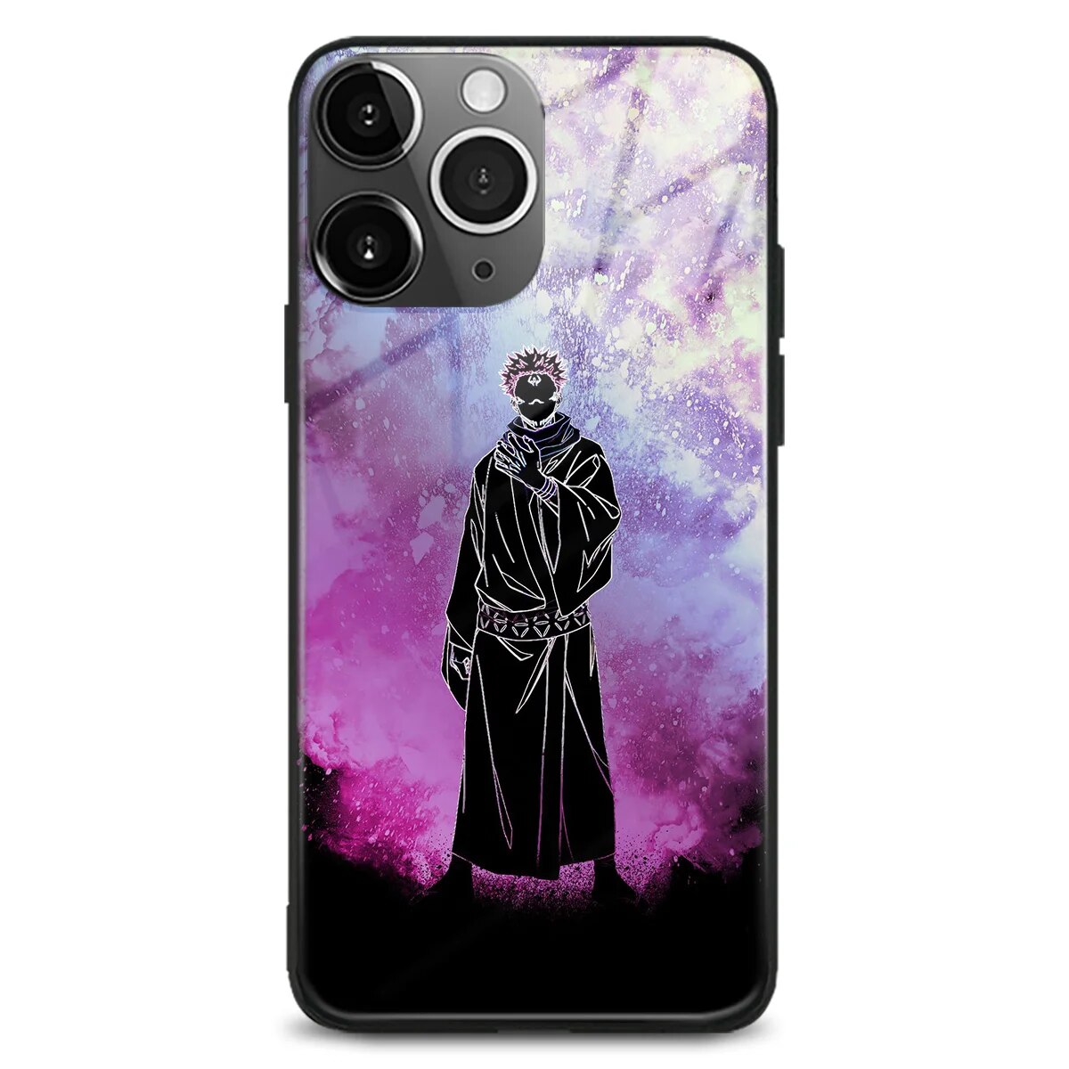 Ryomen Sukuna Handyhüllen für IPhones (Gehärtetes Glas)