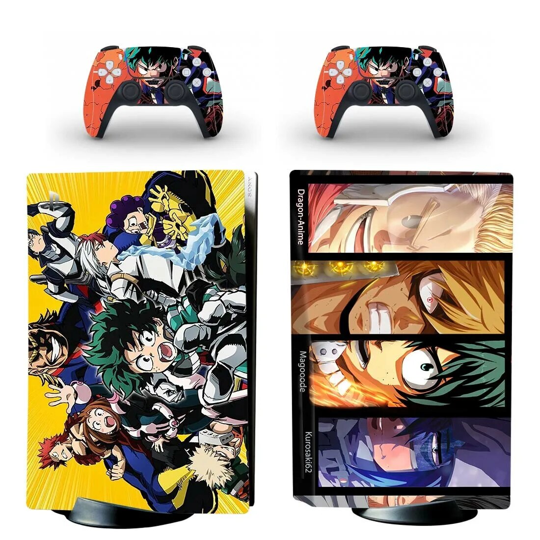 My Hero Academia PS5 Disc Edition Aufkleber, Abdeckung