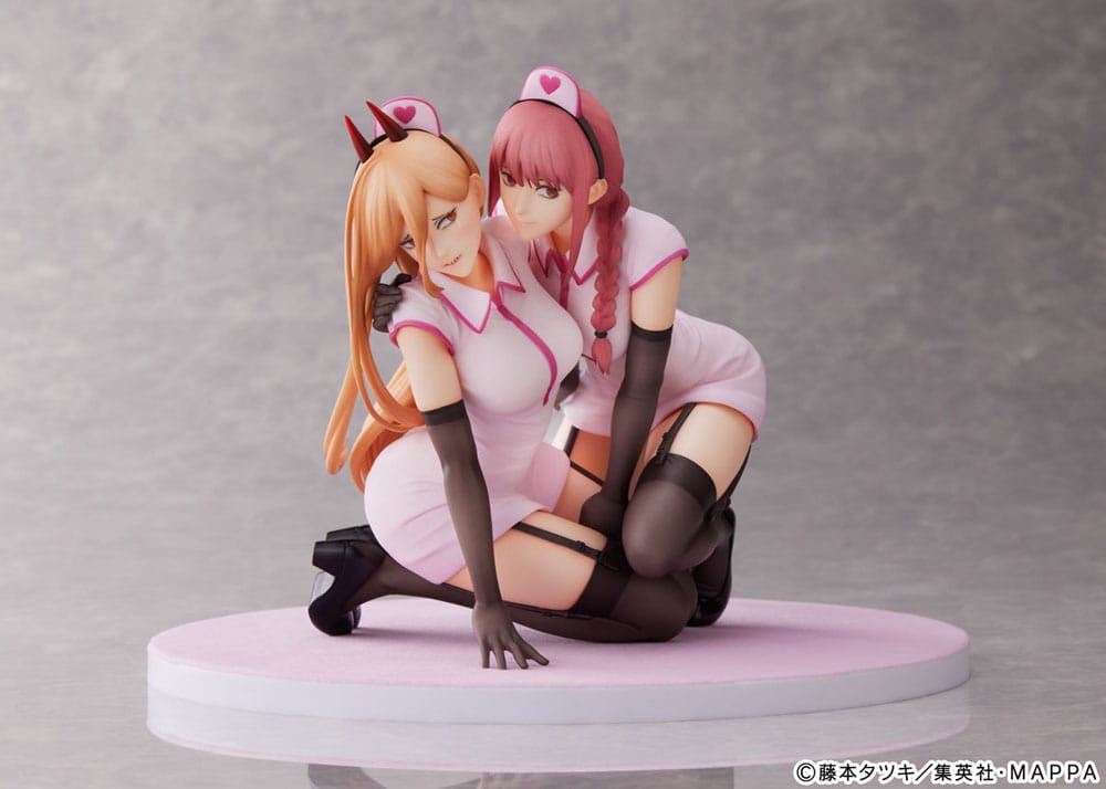 Chainsaw Man Makima & Power Krankenschwester-Outfit Hentai Actionfigur
