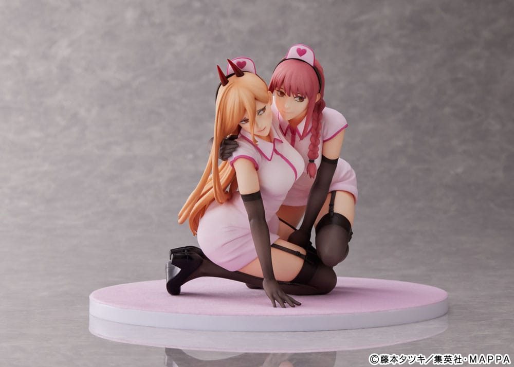 Chainsaw Man Makima & Power Krankenschwester-Outfit Hentai Actionfigur