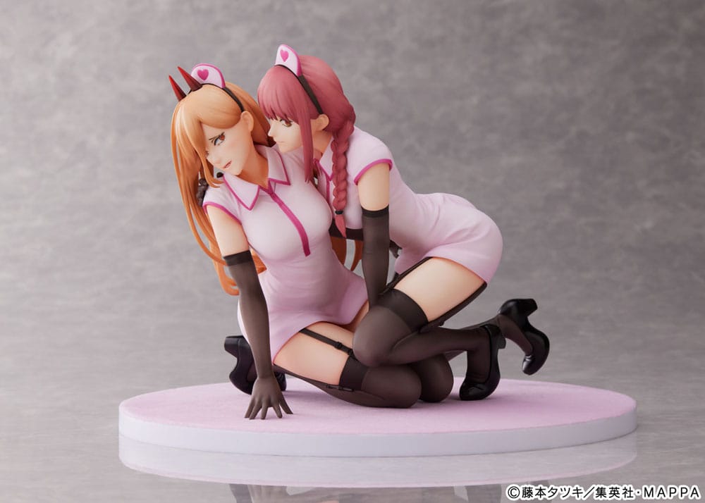 Chainsaw Man Makima & Power Krankenschwester-Outfit Hentai Actionfigur