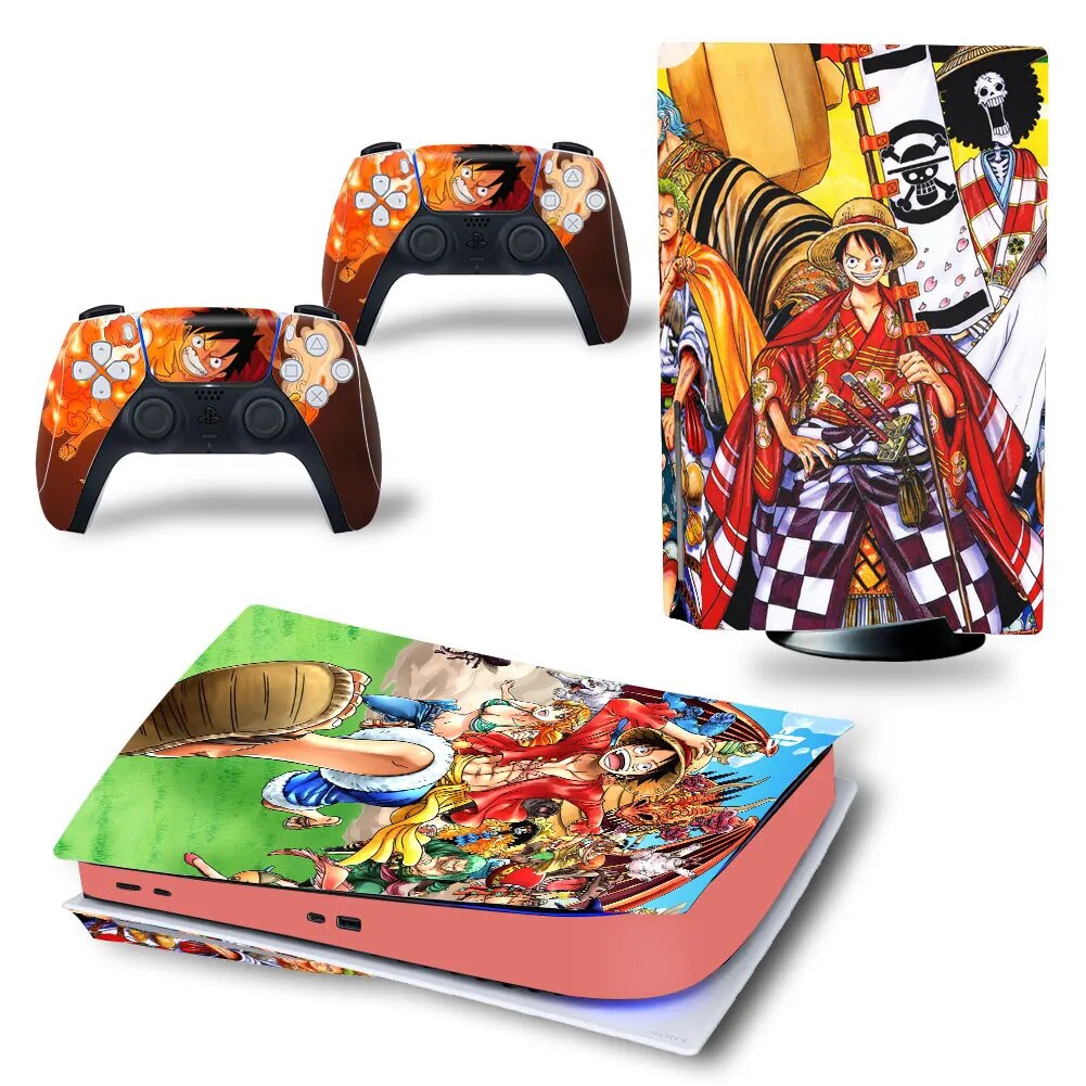 One Piece PS5 Disc Edition Sticker, Cover