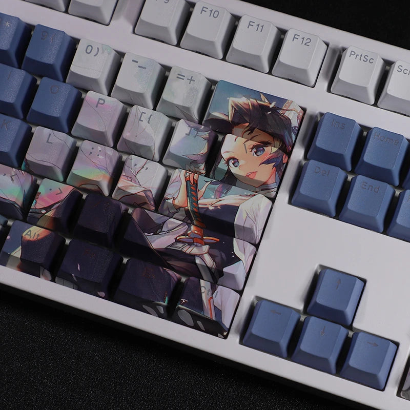 Demon Slayer keyboard keys/caps