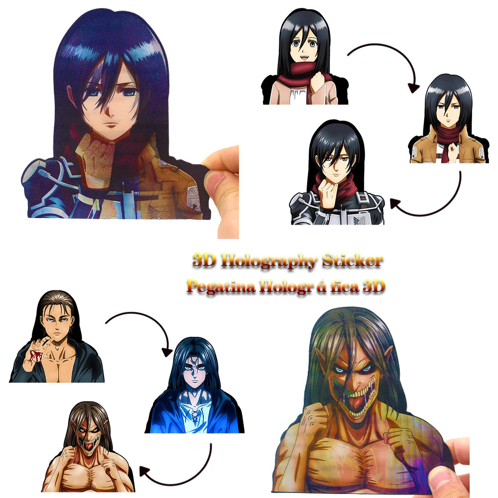 Attack on Titan 3D Sticker