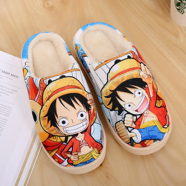 Soffici pantofole anime