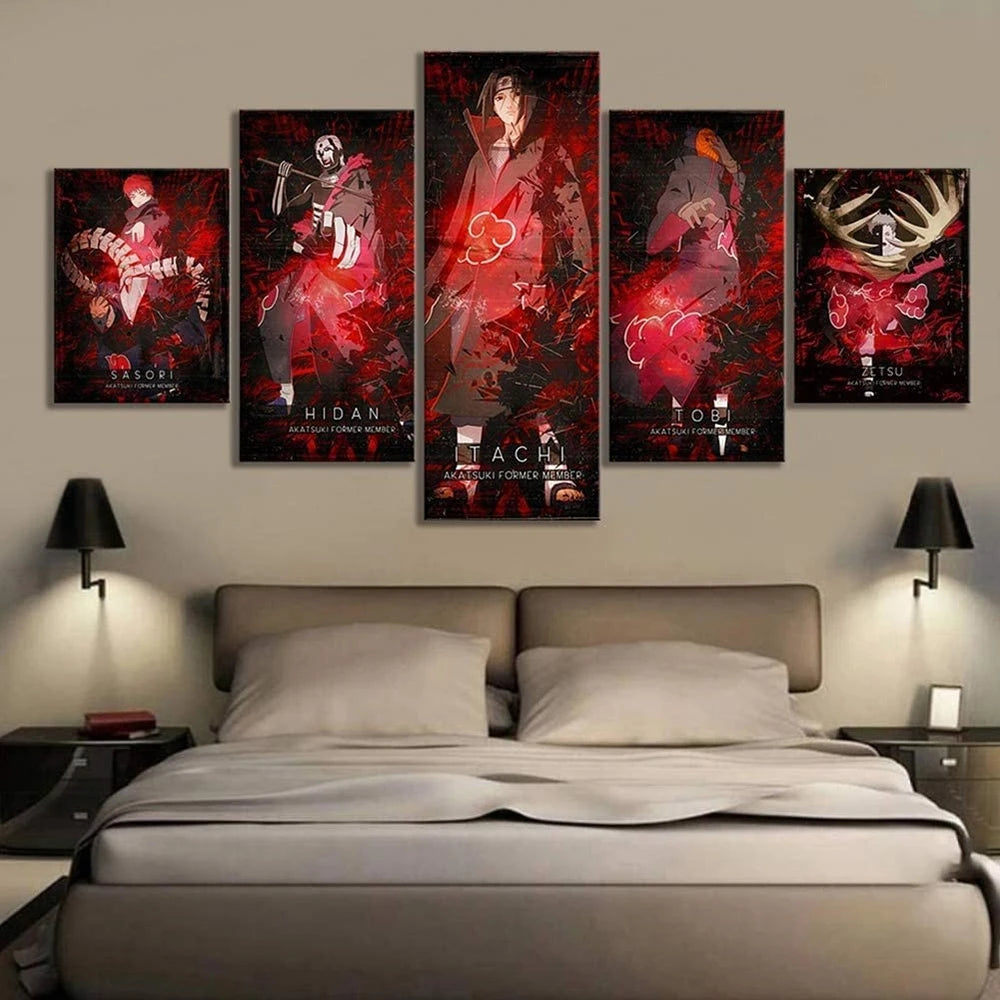 Akatuski canvas (5 pieces)
