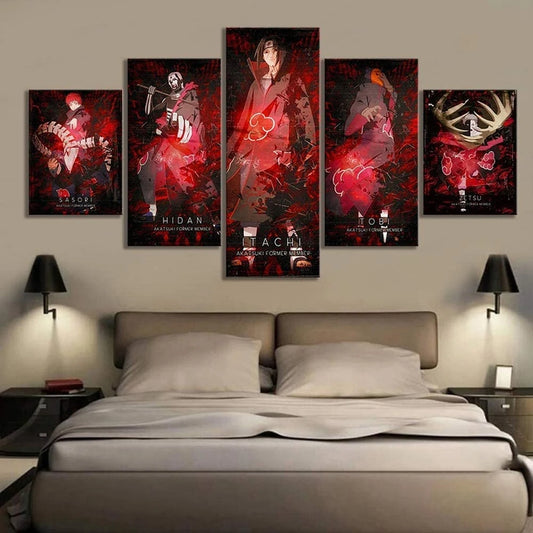 Akatuski Leinwand (5 Stücke)