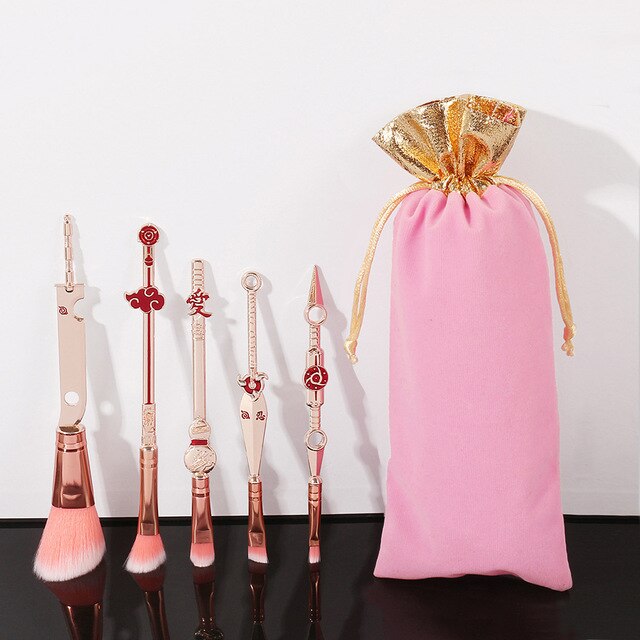 Naruto Akatsuki Make-Up Pinsel Set