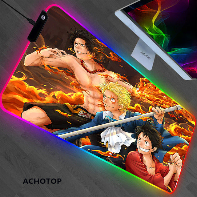 One Piece LED Mouse Pads