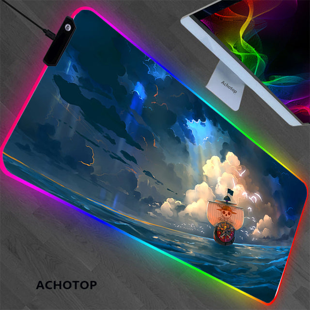 One Piece LED Mouse Pads
