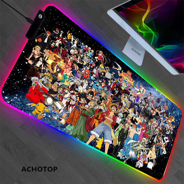 One Piece LED Mouse Pads