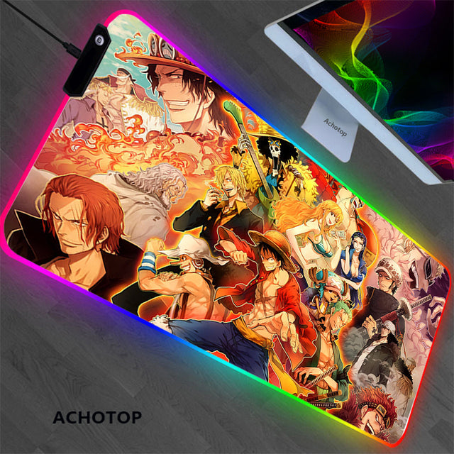 One Piece LED Mouse Pads