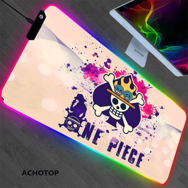 One Piece LED Mouse Pads