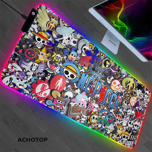 One Piece LED Mouse Pads