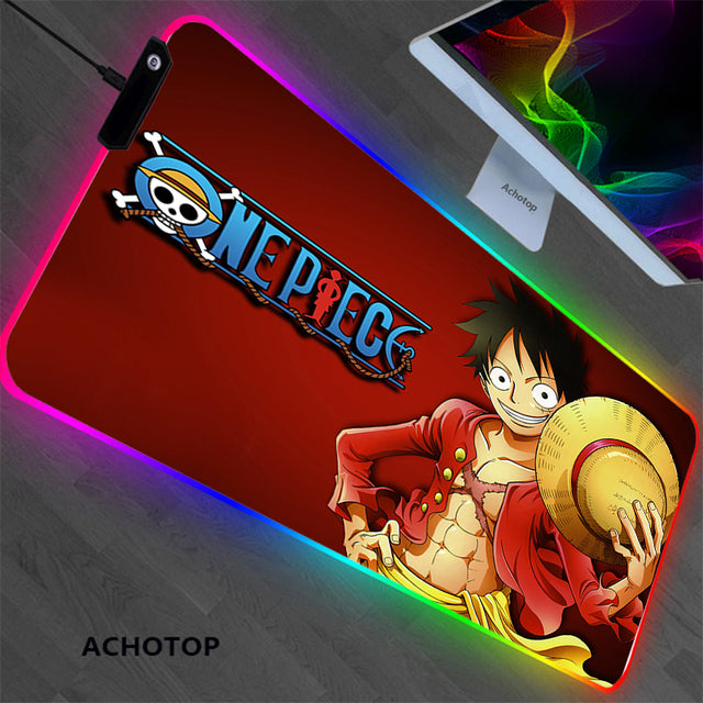 One Piece LED Mouse Pads