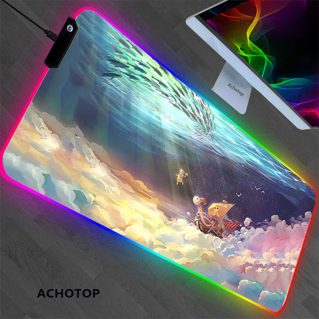 One Piece LED Mouse Pads