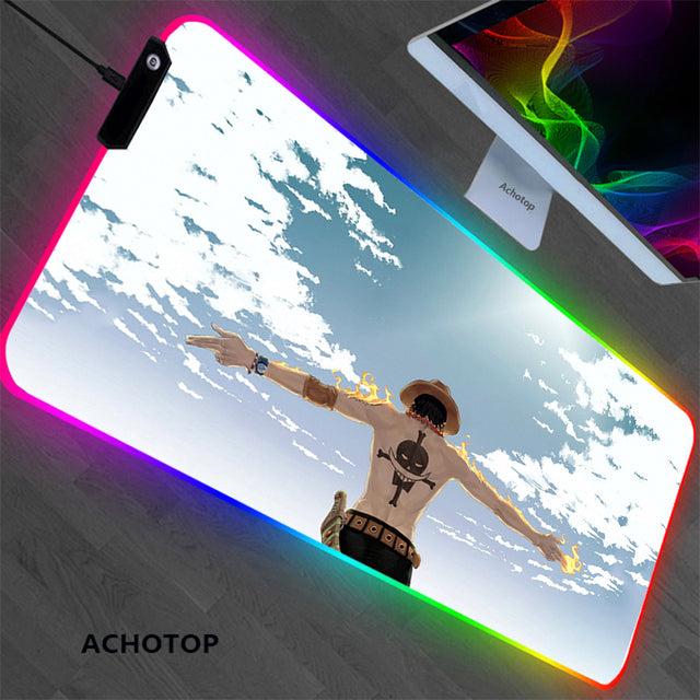 One Piece LED Mouse Pads