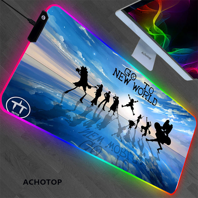 One Piece LED Mouse Pads