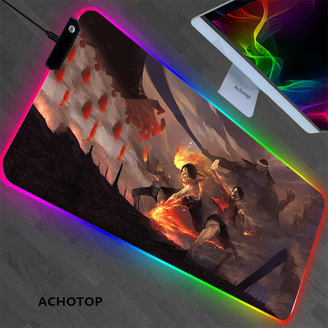 One Piece LED Mouse Pads