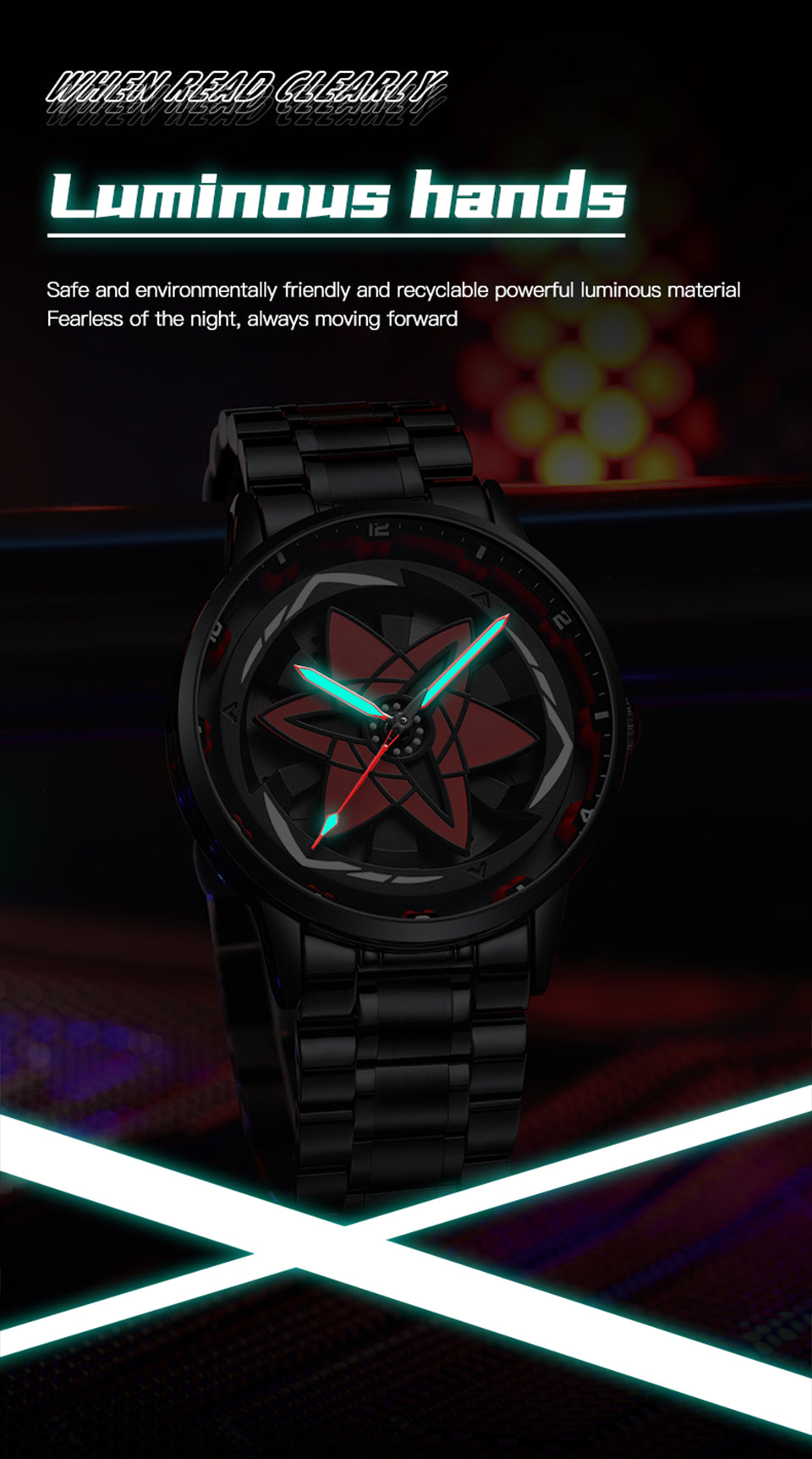 Naruto Sharingan Armbanduhr