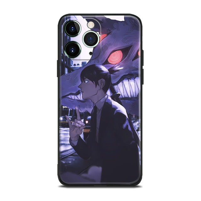 Custodia per telefono Chainsaw Man Aki per iPhone
