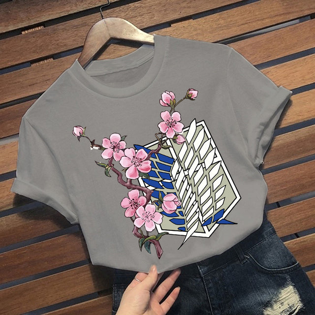 Attack on Titan short shirt for women