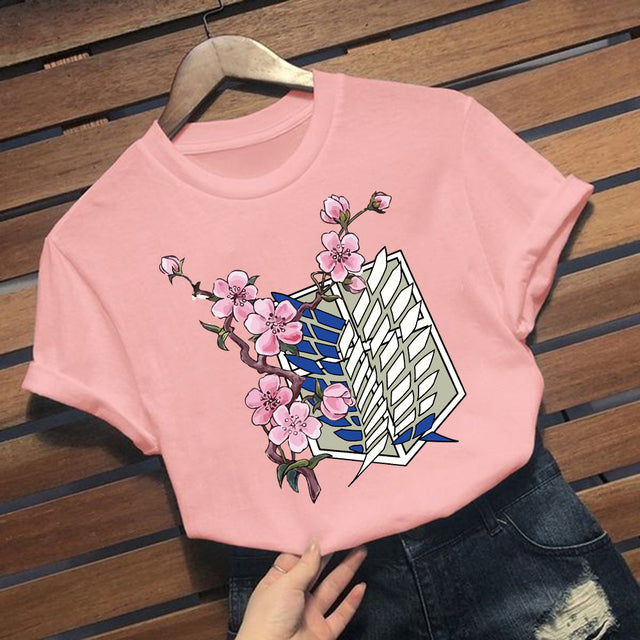 Attack on Titan short shirt for women