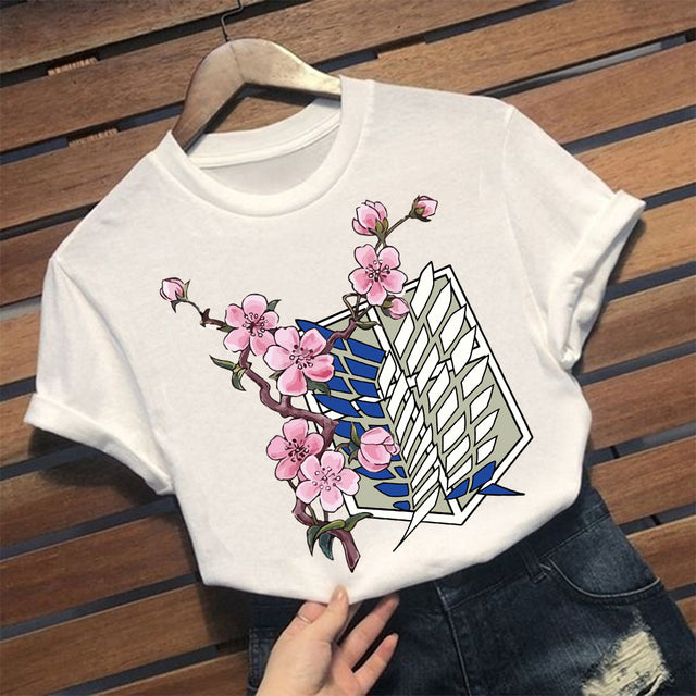 Attack on Titan short shirt for women