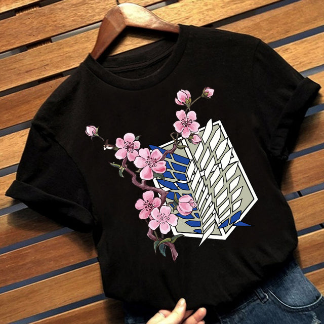 Attack on Titan short shirt for women