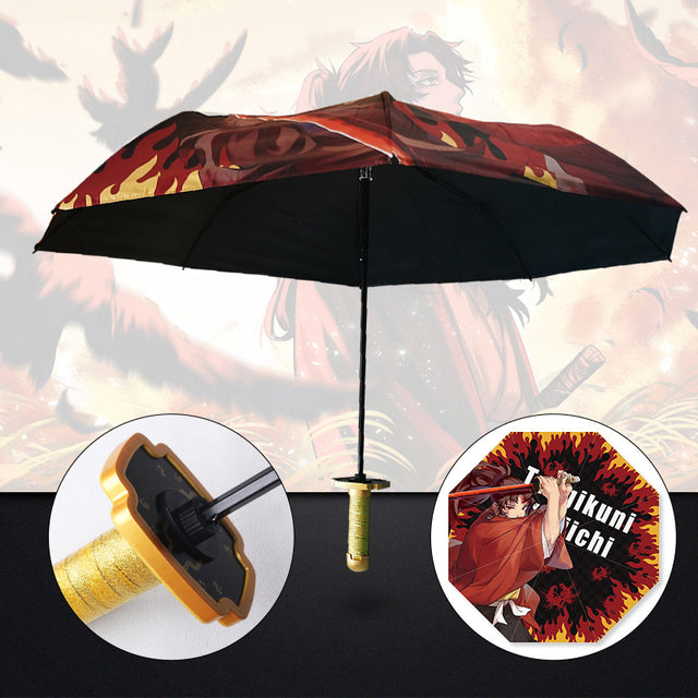 Demon Slayer Katana Regenschirm