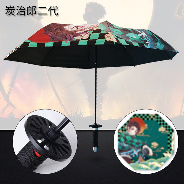 Demon Slayer Katana Regenschirm
