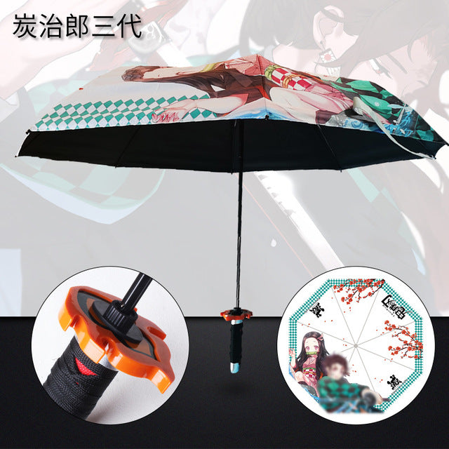 Demon Slayer Katana Regenschirm