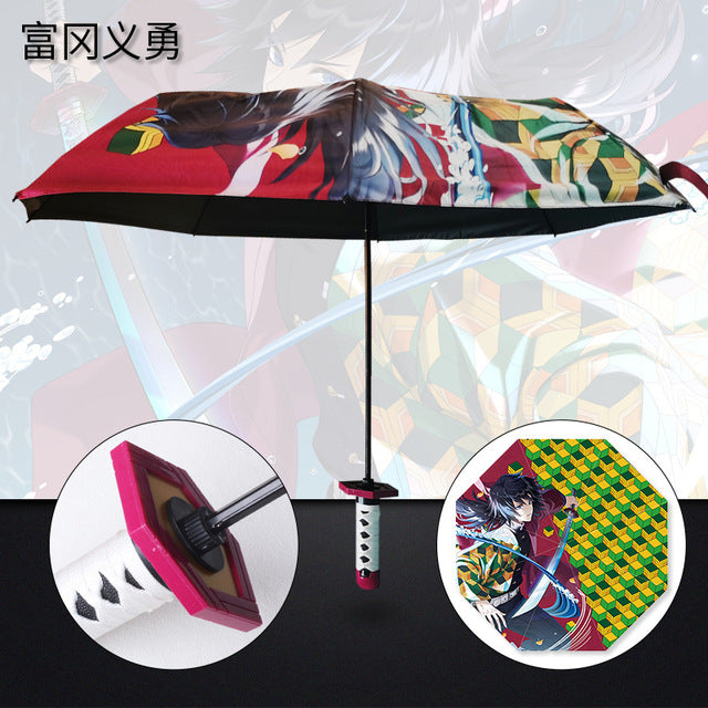 Demon Slayer Katana Regenschirm