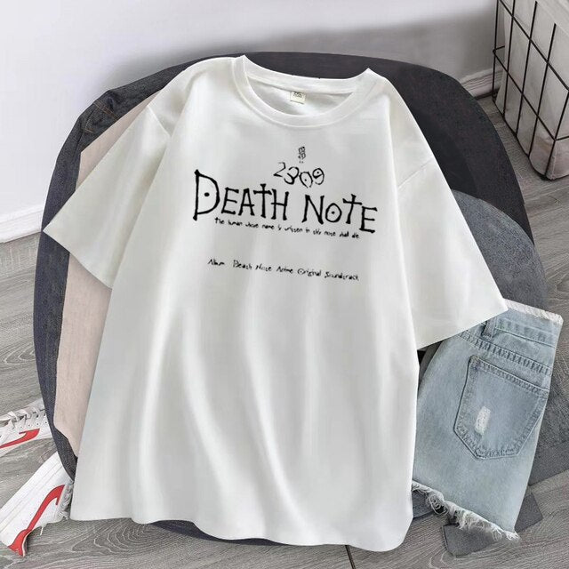 Maglietta della nota di morte